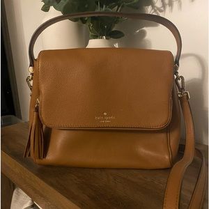 Kate Spade camel crossbody bag